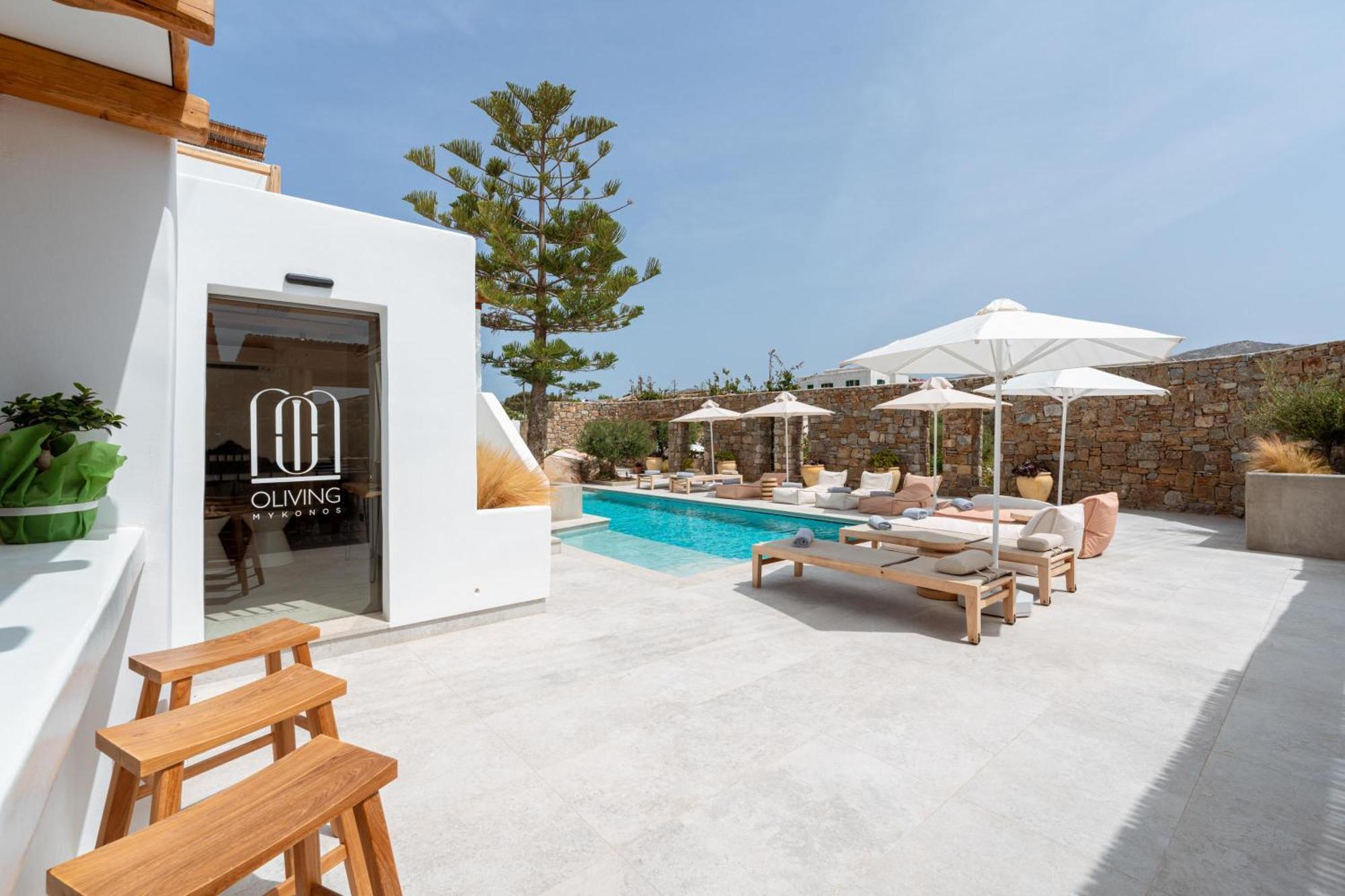 Oliving Mykonos Luxury Suites Klouvas Exterior foto