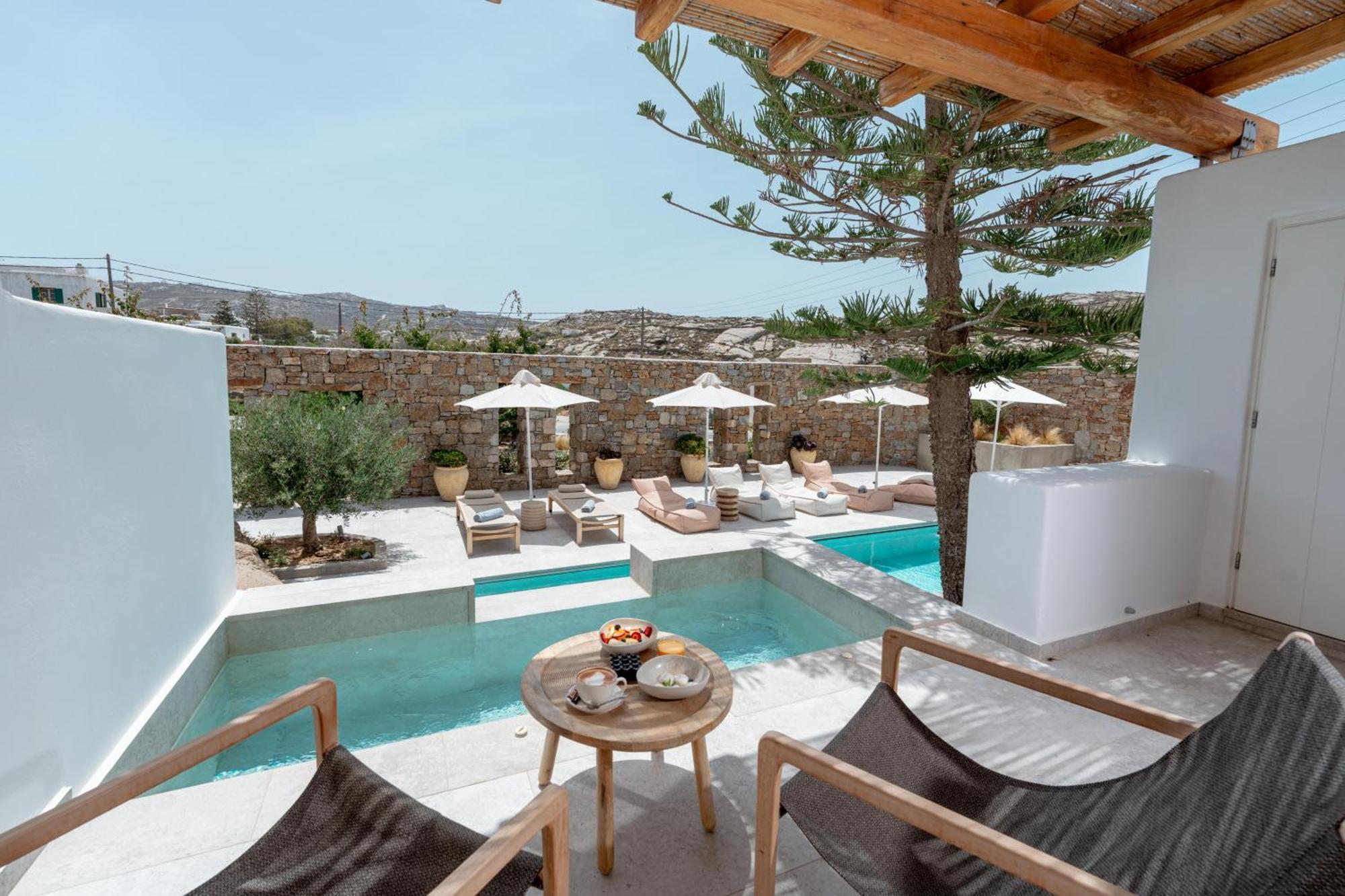Oliving Mykonos Luxury Suites Klouvas Exterior foto